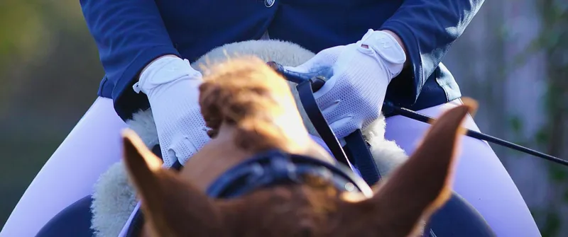 Woof Wear Grand Prix Riding Gloves White-4